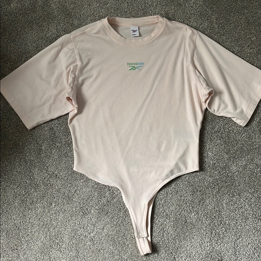 Reebok Pink Bodysuit size S